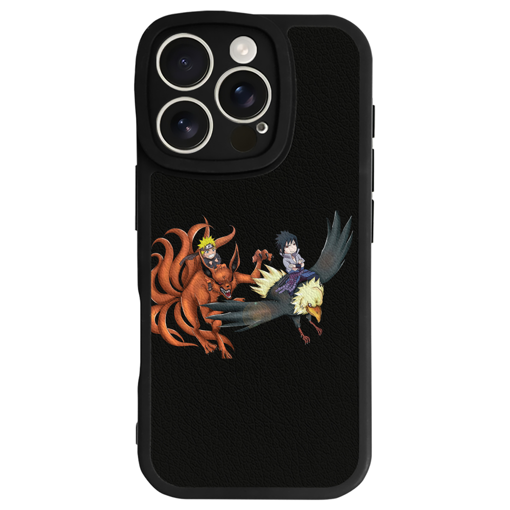 （画像用） NARUTO -ナルト- うずまき ナルト Uzumaki Naruto 【iPhone 16シリーズ対応】シリコンスマホケース（レザー調） 材質：シリコン